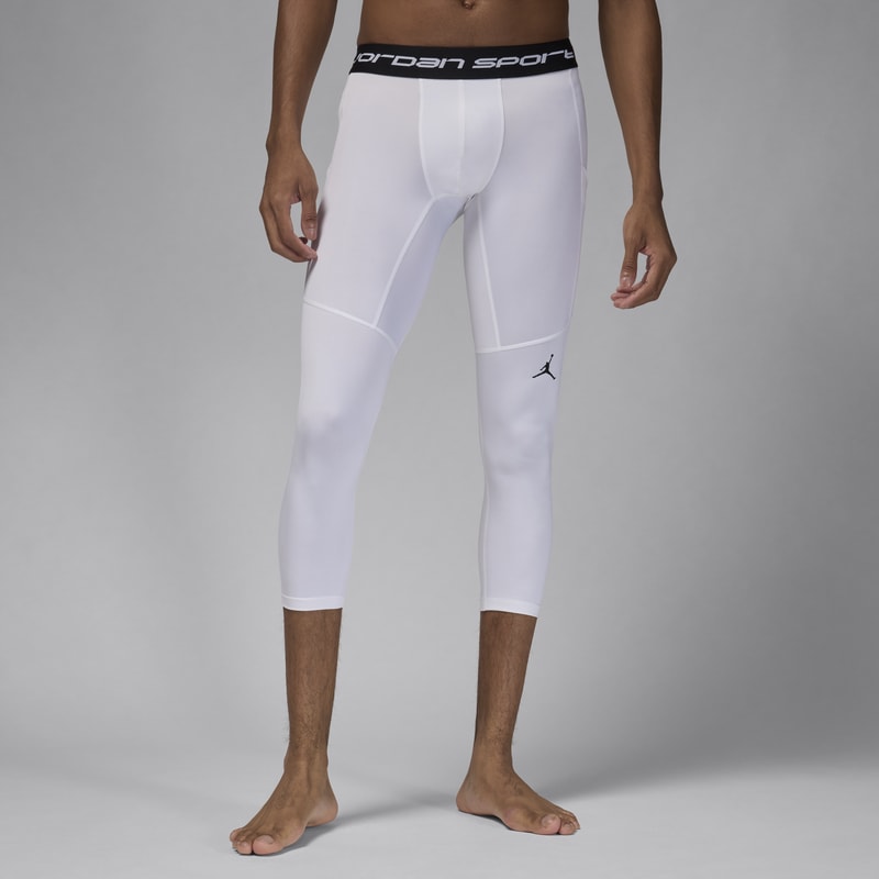 Mallas Dri-FIT de 3/4 para hombre Jordan Sport - Blanco