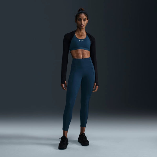 Leggings de tiro alto de 7/8 para mujer Nike One - Azul