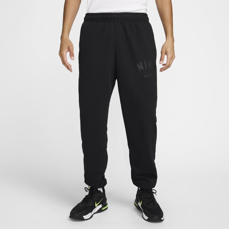 Joggers de fitness de tejido Fleece Dri-FIT para hombre Nike Swoosh - Negro