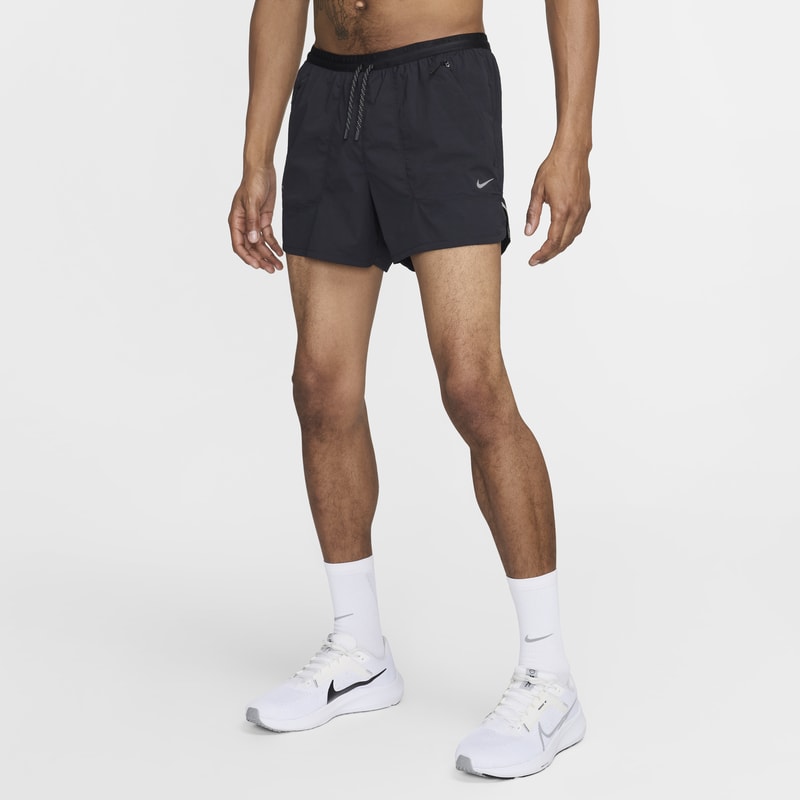 Shorts de correr Dri-FIT ADV de 10 cm 2 en 1 para hombre Nike Running Division - Negro