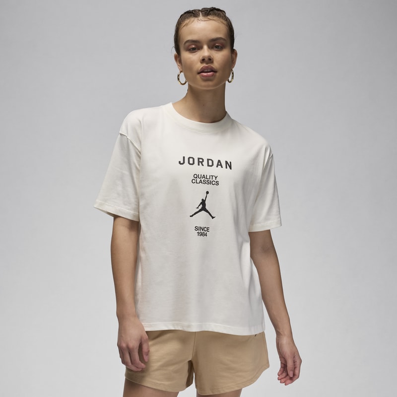 Playera de novia para mujer Jordan - Blanco