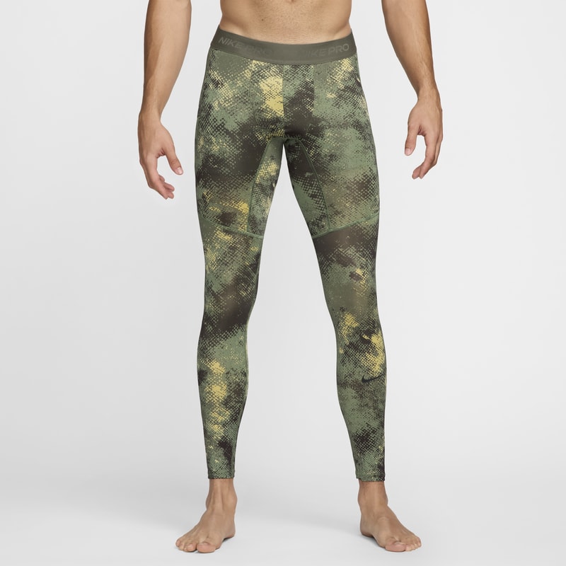 Mallas Dri-FIT para hombre Nike Pro Camo - Verde