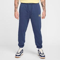 Pants de French Terry con puño para hombre Nike Club - Azul