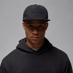 Gorra con visera plana sin estructura Air Jordan Pro - Negro