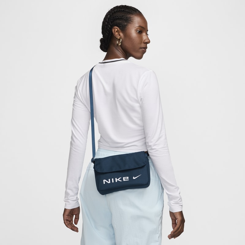 Bolsa bandolera para mujer (3L) Nike Sportswear Futura - Azul