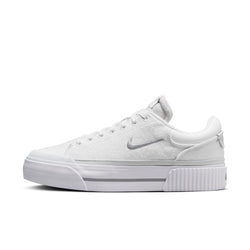 Tenis para mujer Nike Court Legacy Lift - Blanco