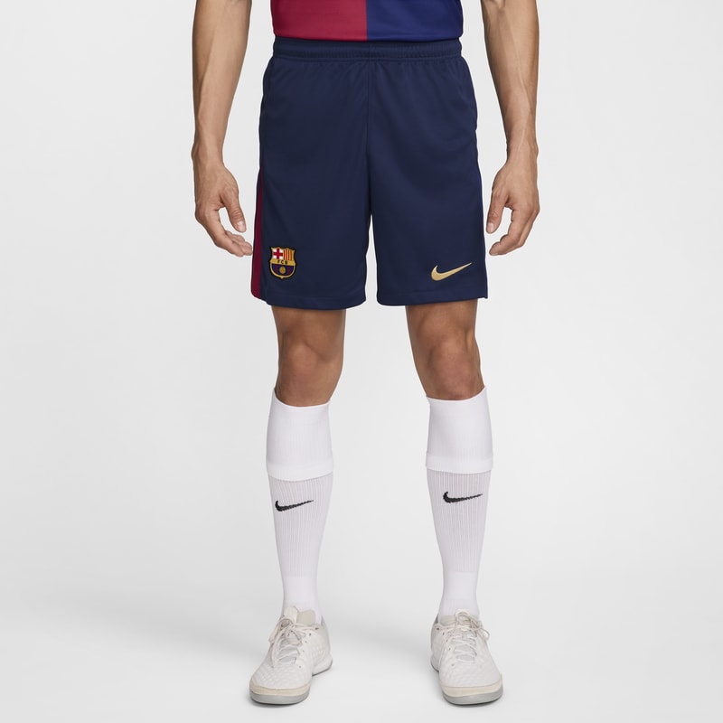 Shorts de fútbol Nike Dri-FIT Replica del FC Barcelona local 2024/25 Stadium para hombre - Azul