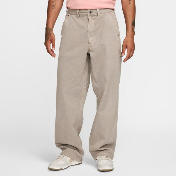 Pants de carpintero para hombre Nike Life - Gris