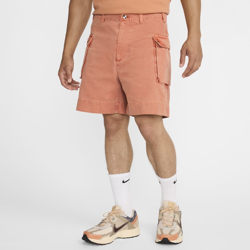 Shorts cargo P44 para hombre Nike Life - Marrón