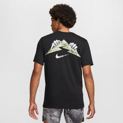 Playera de correr Dri-FIT para hombre Nike - Negro