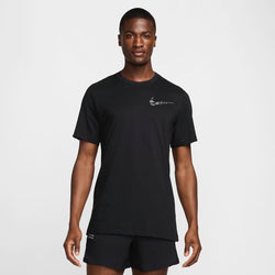 Playera de correr Dri-FIT para hombre Nike Running Division - Negro