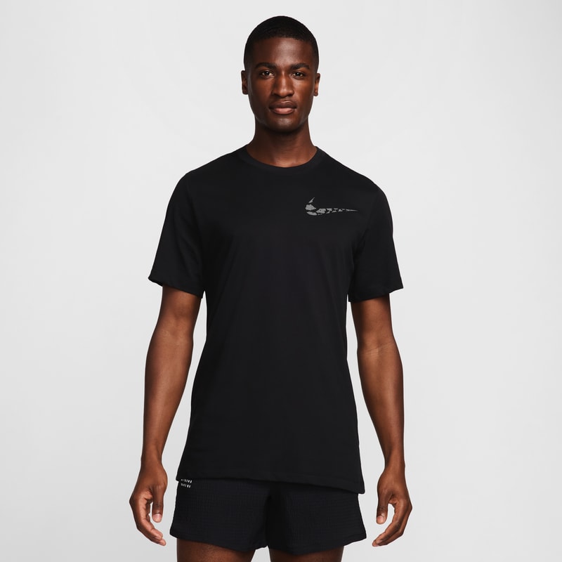 Playera de correr Dri-FIT para hombre Nike Running Division - Negro