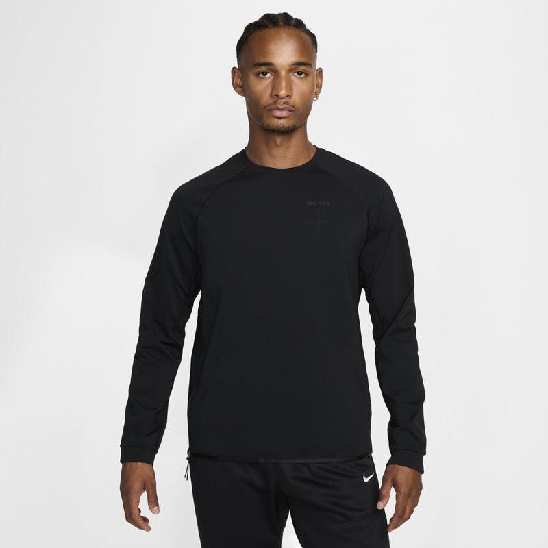 Nike Stealth A.P.S. Sudadera de cuello redondo versátil Dri-FIT ADV para hombre - Negro