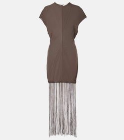 Faithfull Brita fringed minidress