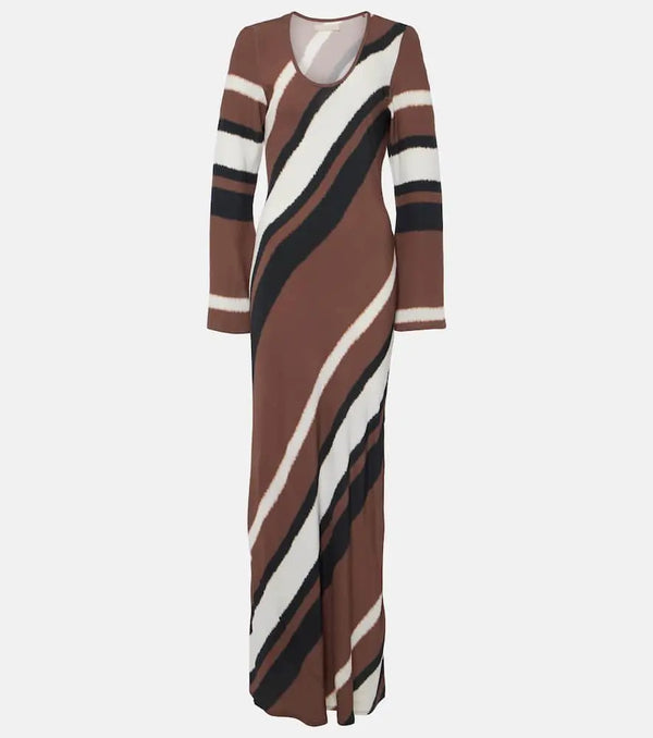 Faithfull Da Costa striped maxi dress | LYBSTORE