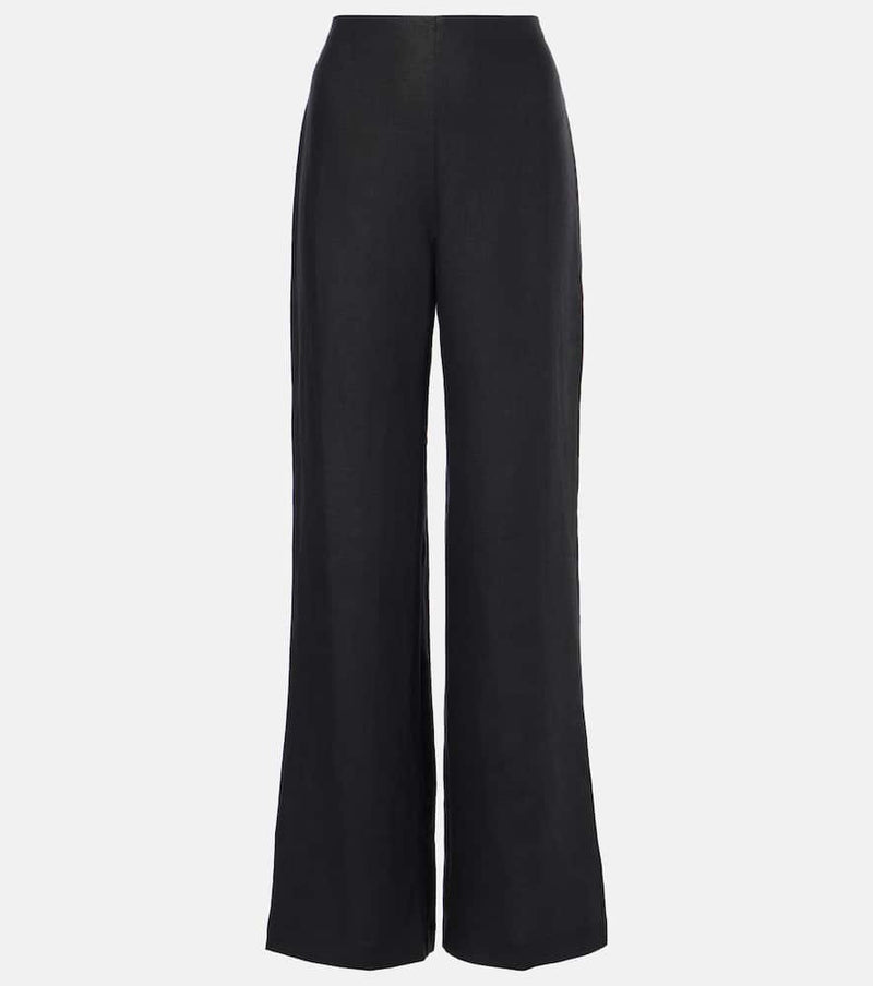 Faithfull Ilride linen wide-leg pants