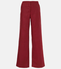 Faithfull Lulea linen wide-leg pants | LYBSTORE