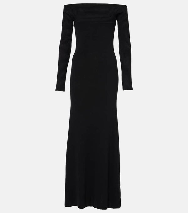 Faithfull Selene off-shoulder maxi dress