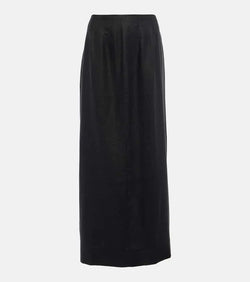 Faithfull Soleil linen maxi skirt | LYBSTORE