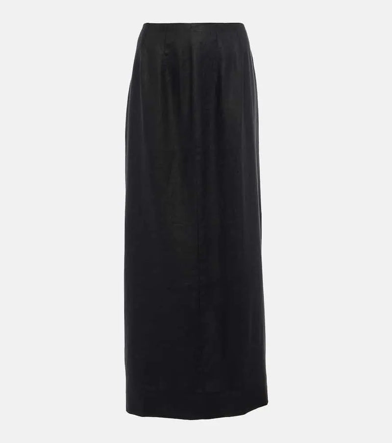 Faithfull Soleil linen maxi skirt | LYBSTORE