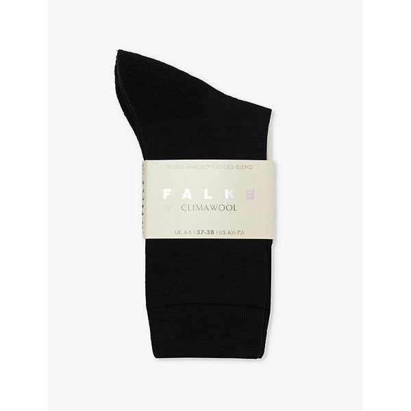 Womens Falke Branded knitted socks