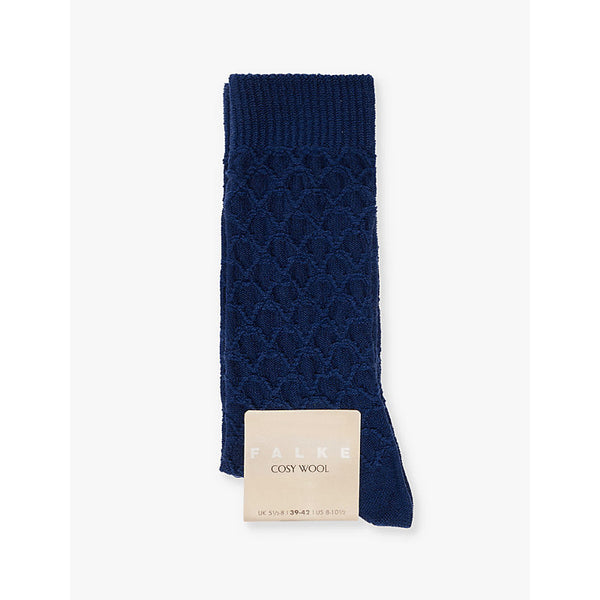 Womens Falke Colossal Nest knitted wool-blend socks