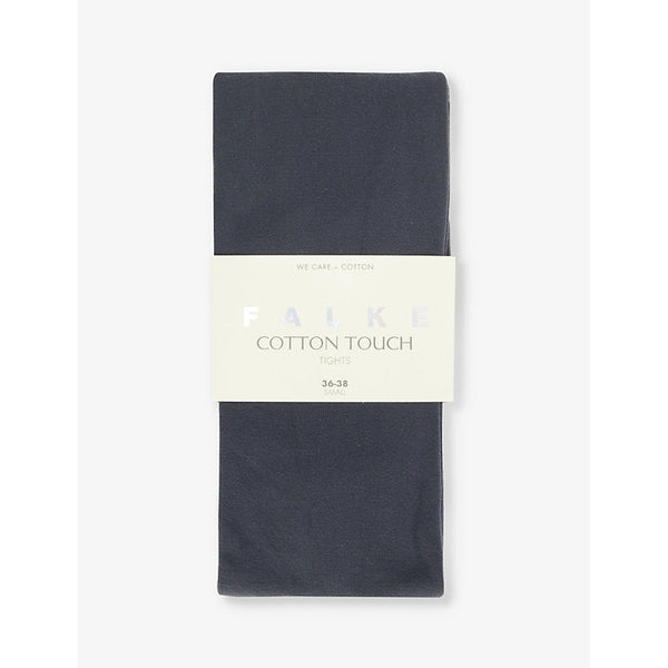 Womens Falke Cotton Touch organic-cotton blend tights