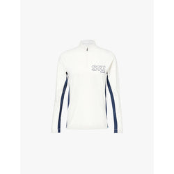  Falke Ergonomic Sport System Embroidered thermal recycled-polyamide blend stretch-jersey top