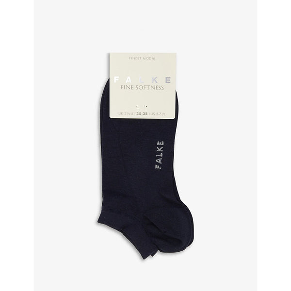 Womens Falke Fine Softness ankle stretch-woven socks