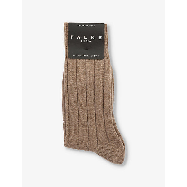 Falke Lhasa Rib wool-blend knitted socks