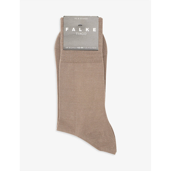 Falke Logo-print stretch-organic-cotton blend socks