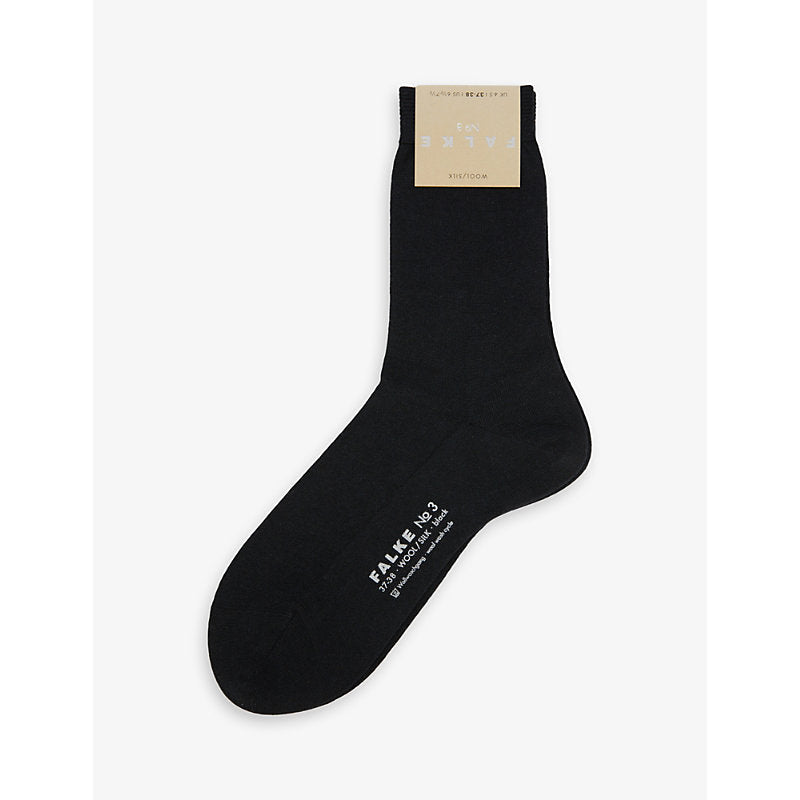 Womens Falke No. 3 wool-silk blend socks