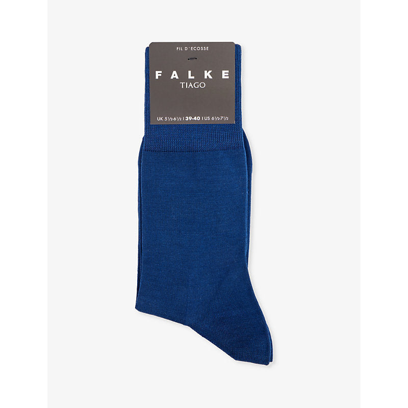 Mens Falke Tiago cotton-blend socks