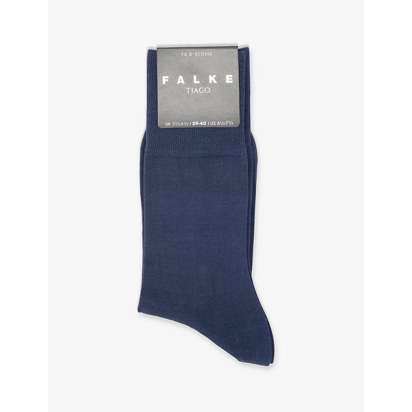 Falke Tiago ribbed-cuff stretch-organic-cotton blend ankle socks