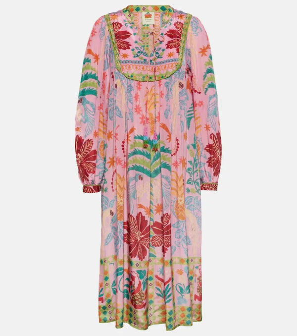 Farm Rio Fruits Queen printed midi dress | LYBSTORE