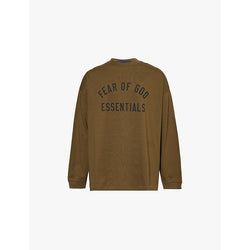 Fear Of God Essentials Relaxed-fit long-sleeve cotton-jersey T-shirt