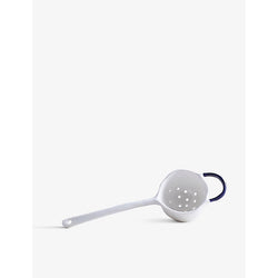 Feldspar Contrasting-handle fine bone-china tea strainer