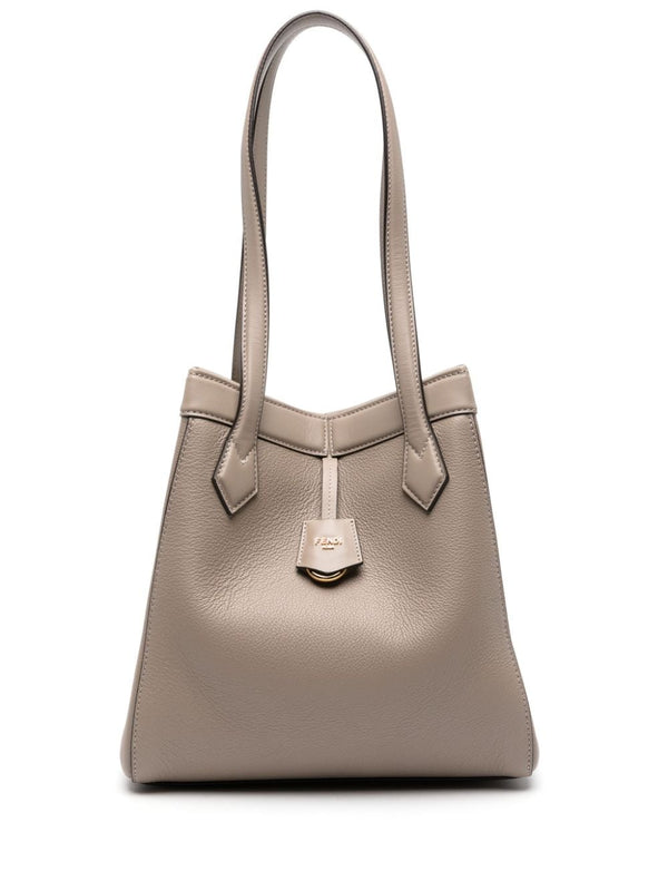 Fendi Origami Medium Leather Shoulder Bag