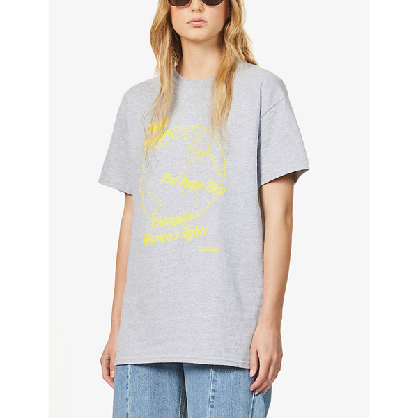 Womens Fergus for Oxfam x Bay Garnett vintage cotton-jersey T-shirt