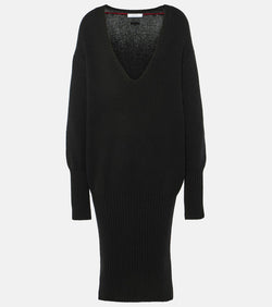 Ferragamo Cashmere-blend midi dress