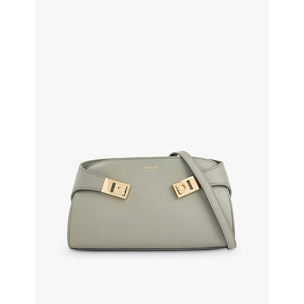 Ferragamo Hug Soft detachable-strap leather cross-body bag | LYBSTORE