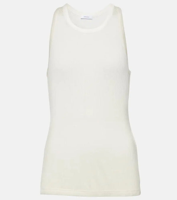 Ferragamo Silk and cupro jersey tank top