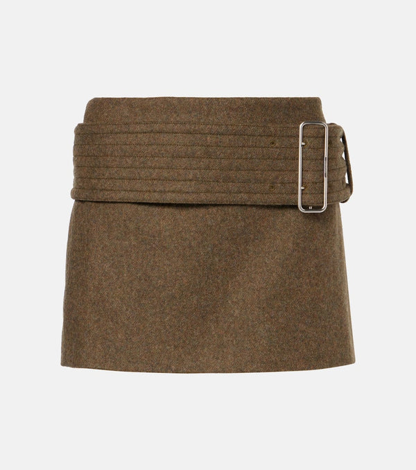 Ferragamo Wool miniskirt