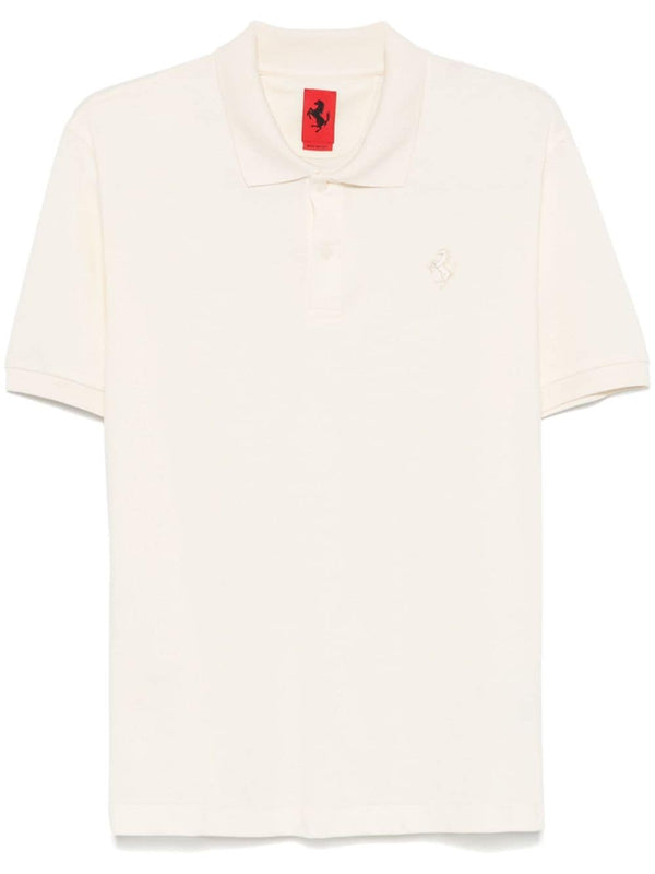 Ferrari Polo Shirt With Logo