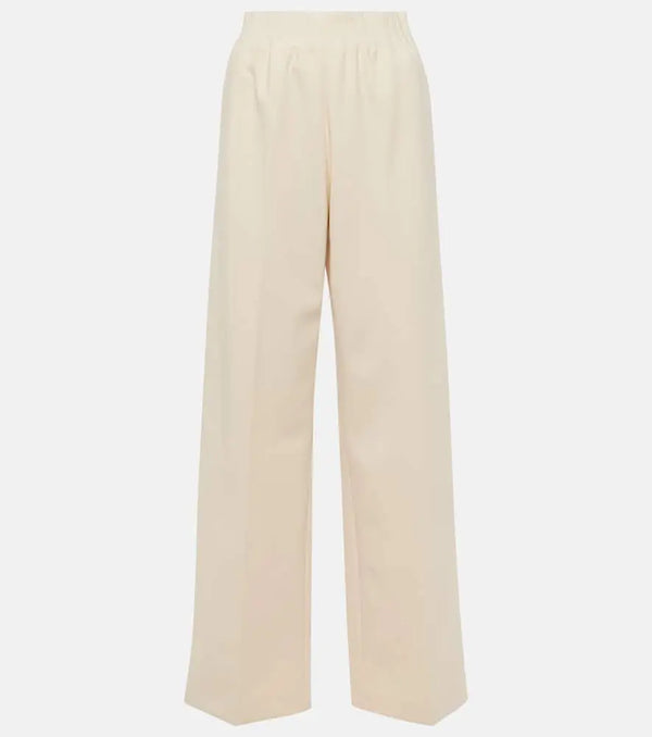 Fforme Maud wool-blend wide-leg pants | LYBSTORE