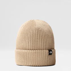 The North Face Fisherman Beanie Khaki Stone One Size male | LYBSTORE