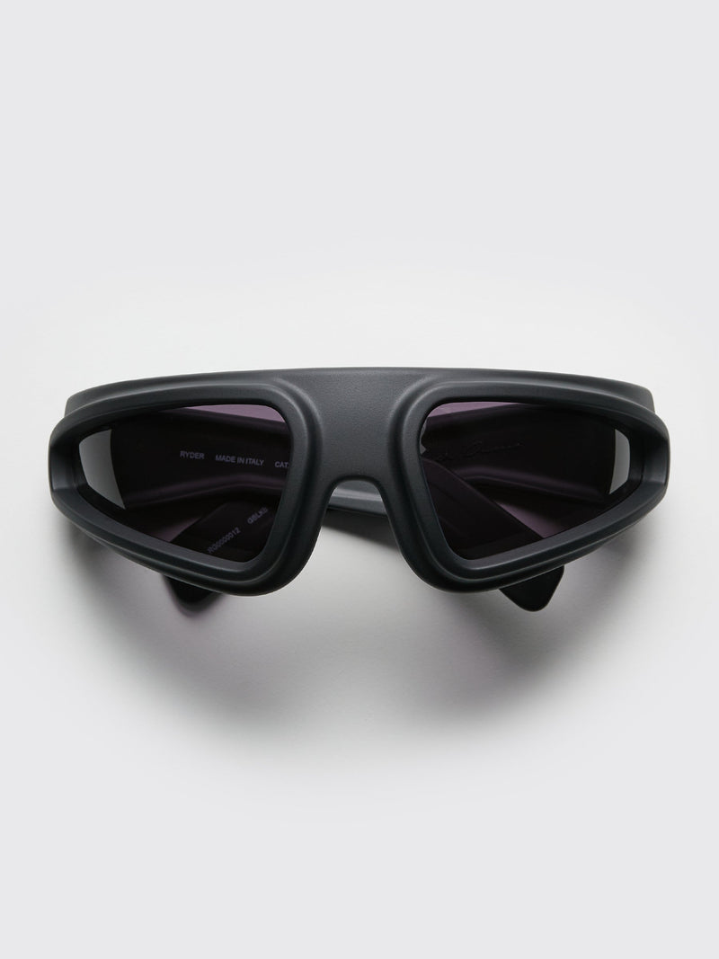 Rick Owens Sunglasses Ryder Black