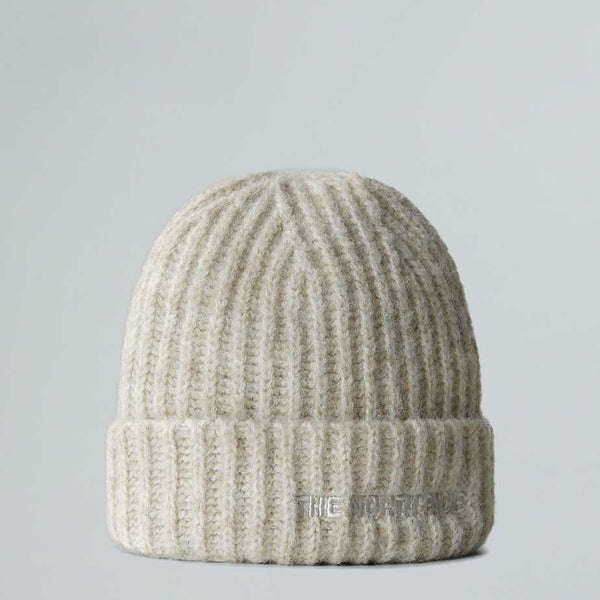 The North Face Fohair Cabin Beanie White Dune male