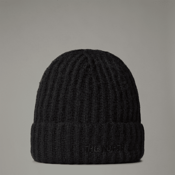 The North Face Fohair Cabin Beanie Tnf Black One Size male | LYBSTORE