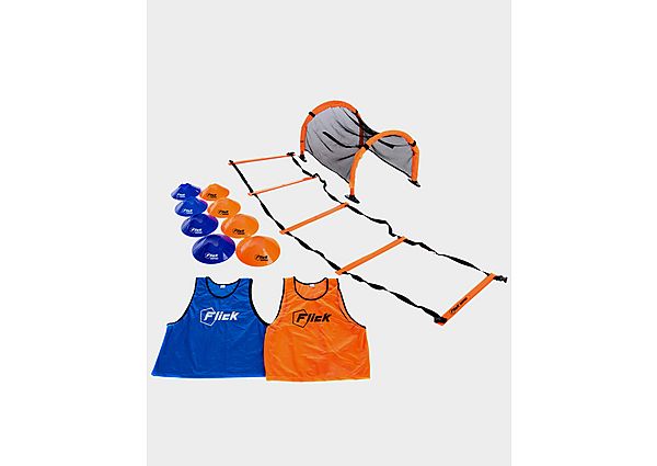 Football Flick Drills Set Orange, Orange